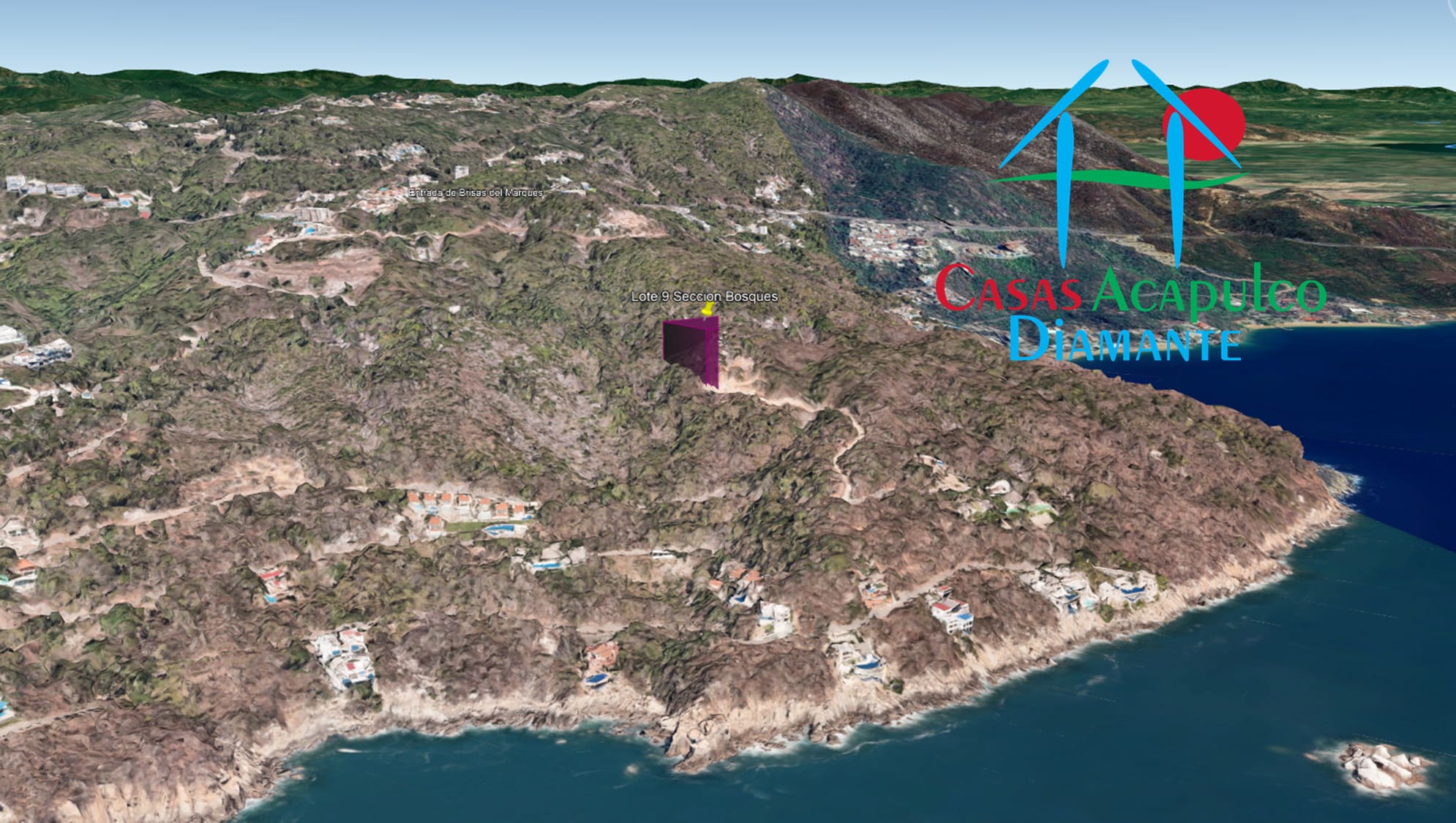 Terreno Brisas del Marqués Bosques lote 9 - Ubicación satelital y entorno 10